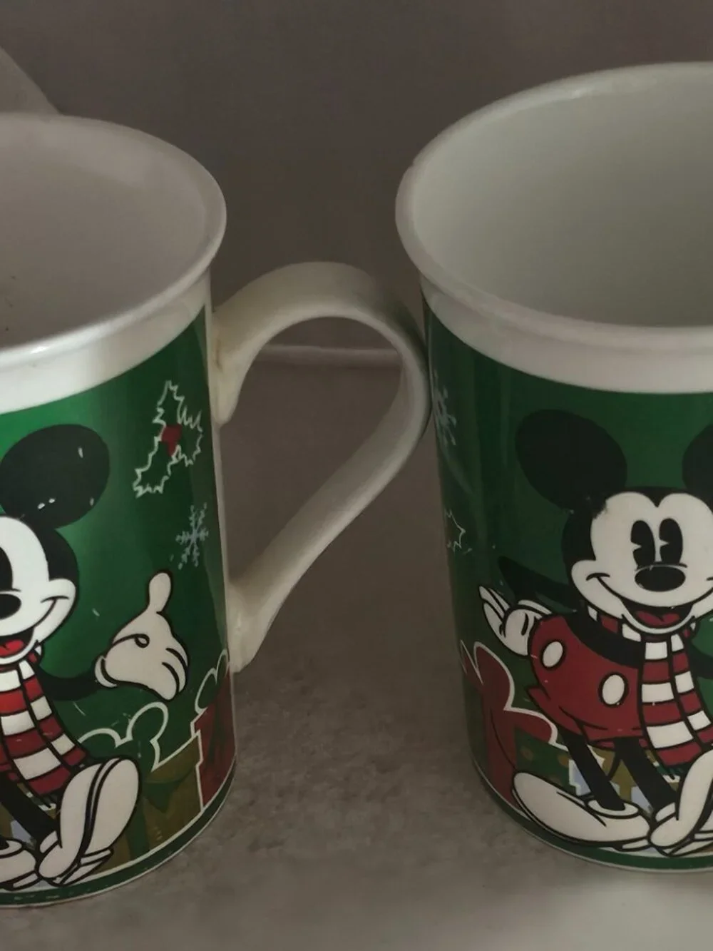 2 Mickey Mouse Mugs - Disney - Preowned